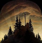 Caspar David Friedrich Cross in the Mountains oil